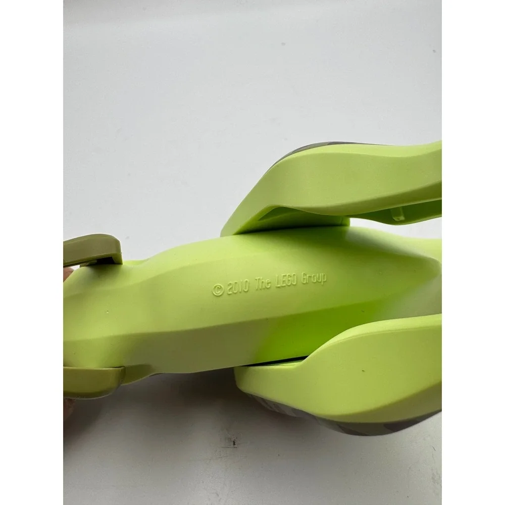 LEGO Dino T-Rex Dinosaur Figure Lime Green Dark Brown Stripes‎ 2010 5885 5882 - Picture 6 of 7
